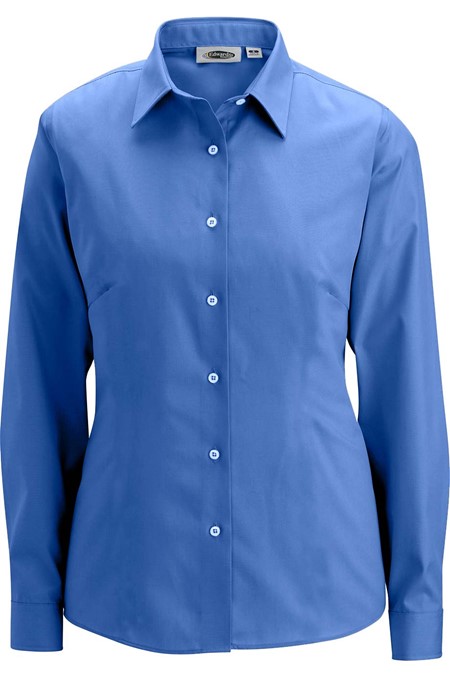 Ladies' Oxford Non-Iron Long Sleeve Blouse 5980