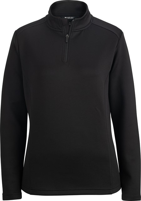 Edwards Point Grey Ladies Quarter Zip 6482