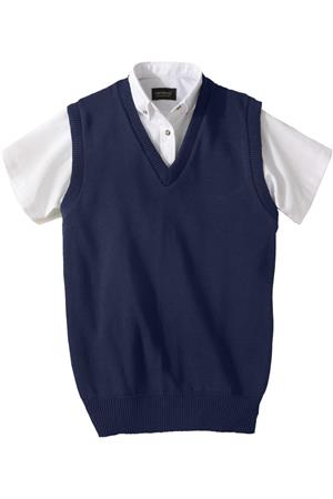 Jersey Stitch V-Neck Vest 791
