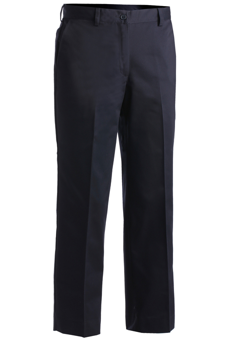 Ladies' Easy Fit Chino Flat Front Pant 8576