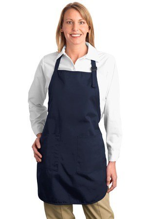 Port Authority  Full-Length Apron with Pockets. A500