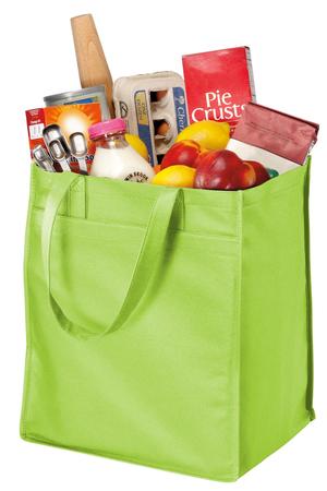 Port Authority - Extra-Wide Polypropylene Grocery Tote. B160