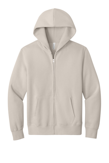 BELLA and CANVAS Unisex 10-Ounce Heavyweight Full-Zip Hooded Sweatshirt BC4739