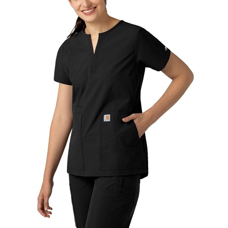 CCO Carhartt Core CCO Wmns FORCE Notch Nk Tunic Top Black C12213