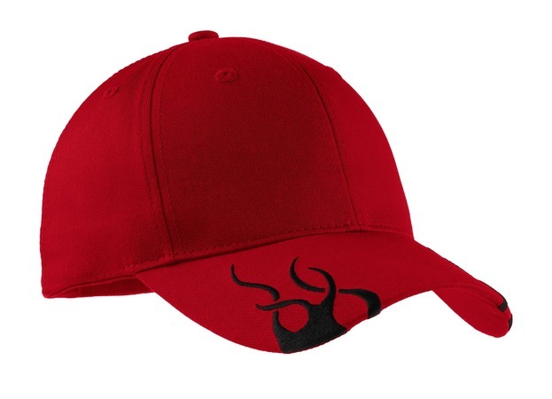 Port Authority Racing Cap with Flames.  C857