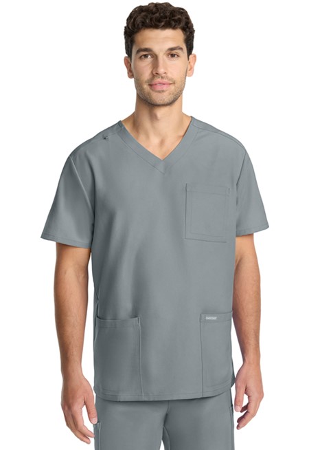 Cherokee Men's 3-Pocket V-Neck Top - CK783A