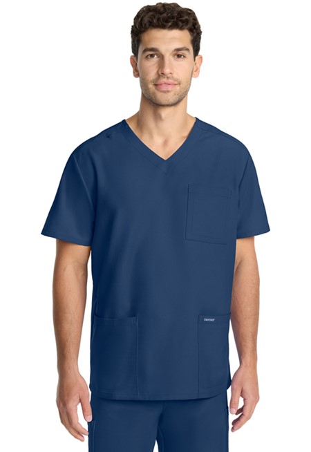 Cherokee Men's 3-Pocket V-Neck Top - CK783A
