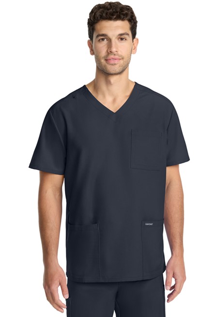 Cherokee Men's 3-Pocket V-Neck Top - CK783A