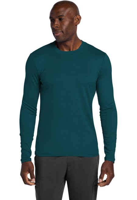 Cherokee Basics Men's Long Sleeve Underscrub Knit Tee - CK807
