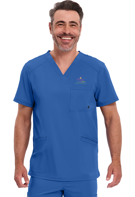 Cherokee Infinity Men Men's V-Neck Top CK900A