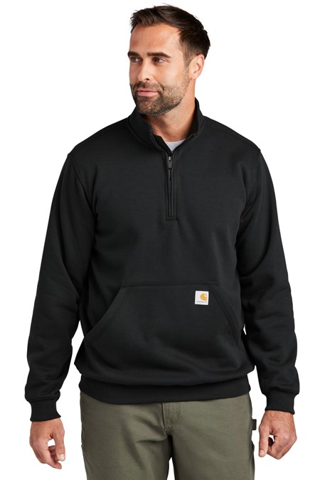 Carhartt Midweight Quarter Zip Mock Neck Sweatshirt CT105294