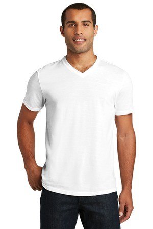 District Made  Mens Perfect Tr  V-Neck Tee. DT1350