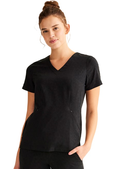 Healing Hands PL JACQUARD Jolie Top - HH601