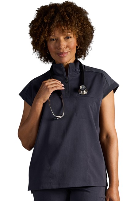 Healing Hands X DR KWANE Vienna Quarter Zip Top - HH603A