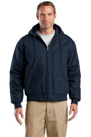 TD Partner for HVAC & Plumbing: CornerStone - Duck Cloth Hooded Work Jacket J763H