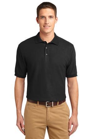 Black - Silk Touch Polo. K500