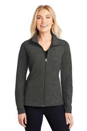 Port Authority - Ladies Heather Microfleece Full-Zip Jacket L235