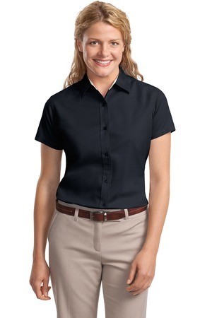 Ladies Short Sleeve Easy Care Shirt. L508