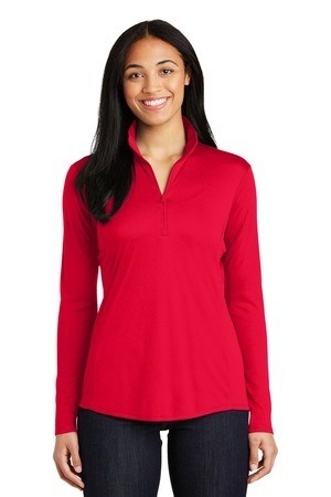 Sport-Tek  Ladies PosiCharge  Competitor  1/4-Zip Pullover. LST357