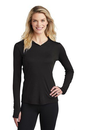 Sport-Tek  Ladies PosiCharge  Competitor  Hooded Pullover. LST358