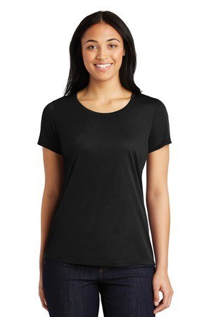 Sport-Tek  Ladies PosiCharge  Competitor  Cotton Touch  Scoop Neck Tee. LST450