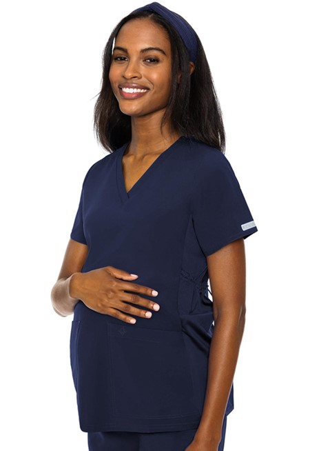 Med Couture Touch Maternity V-Neck Top - MC628