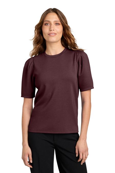 Mercer and Mettle Women's Short Sleeve Lite Spacer Top MM1041