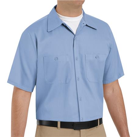 Men's Wrinkle-Resistant Cotton Work Shirt SC40LB