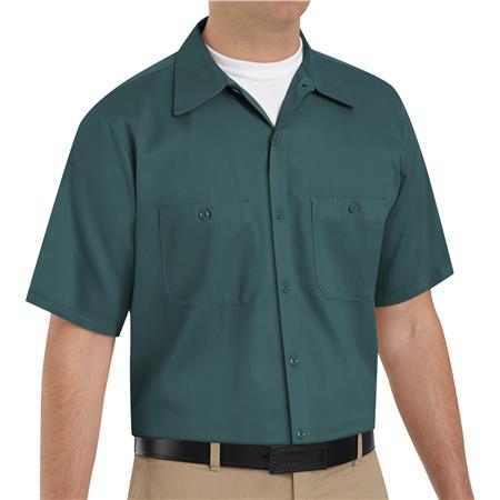Men's Wrinkle-Resistant Cotton Work Shirt SC40SG