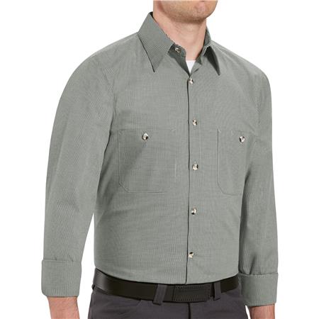 Men's Micro-Check Uniform Shirt SP10HK