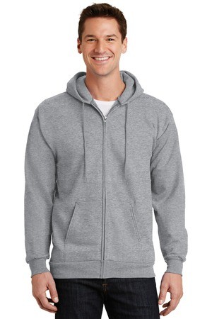 Port & Company -  Essential Fleece Full-Zip Hooded Sweatshirt.  PC90ZH