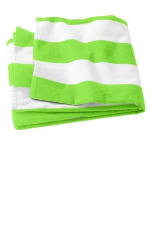 Port Authority Cabana Stripe Beach Towel. PT43