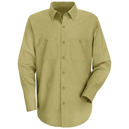 Mens Wrinkle-Resistant Cotton Work Shirt -SC30