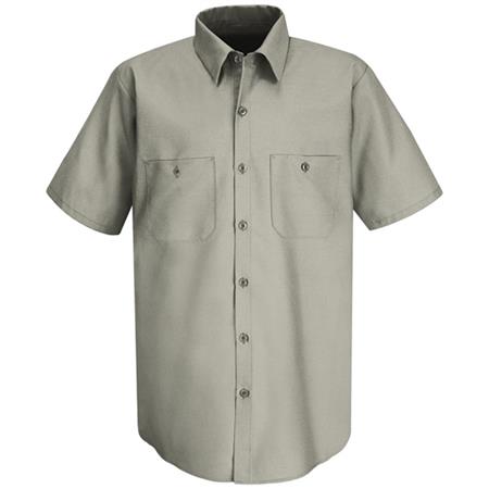 Mens Wrinkle-Resistant Cotton Work Shirt -SC40