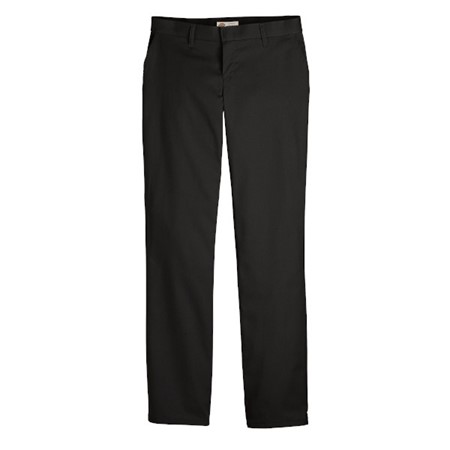 W DOW PREM TWL FLAT FRONT PANT BK FP21BK