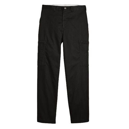 M DOW COTTON CRGO PANT RLXD BK LP39BK