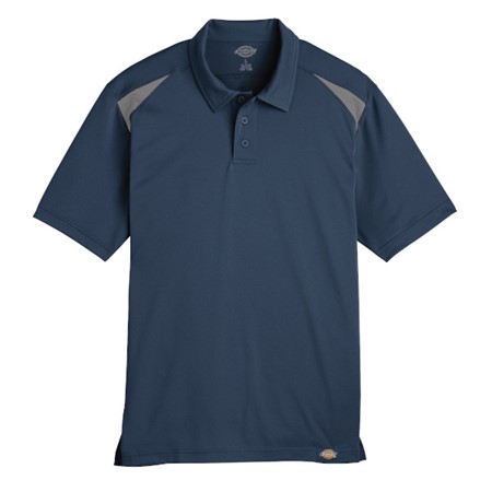 M DOW SHOP SS POLO NAVY SMOKE LS66NS