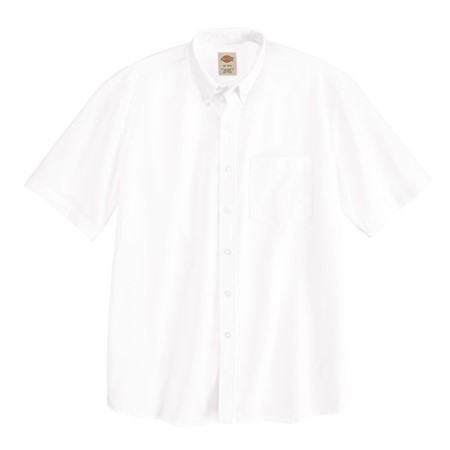 M DOW OXFORD SS SHIRT WHITE SSS46W