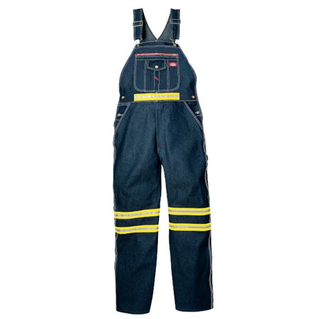 M DICKIES HI VIS DNM BIB INDIGO BLU VB55NB