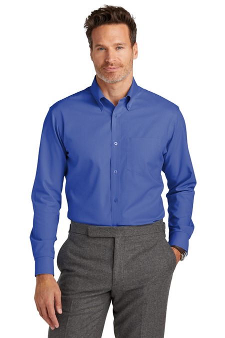 Brooks Brothers Tall Wrinkle-Free Stretch Nailhead Shirt TBB18002