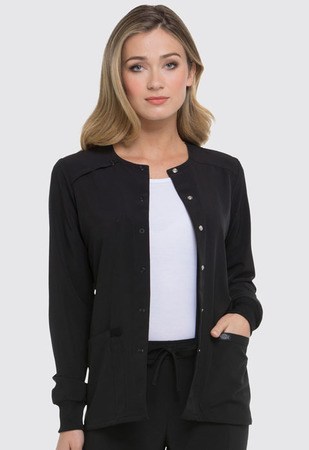 Women's Snap Front Warm-up Jacket DK305