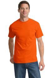 TD Partner for Construction: 6.1oz., 100% Cotton Natural Fiber Short Sleeve Pocket T-Shirt PC61P