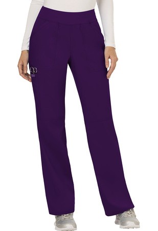 Cherokee Workwear Mid Rise Straight Leg Pull-on Pant - WW110P
