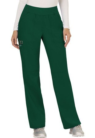 Cherokee Workwear Mid Rise Straight Leg Pull-on Pant - WW110P