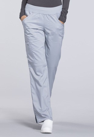 Cherokee Workwear Revolution Mid Rise Straight Leg Pull-on Pant WW110T