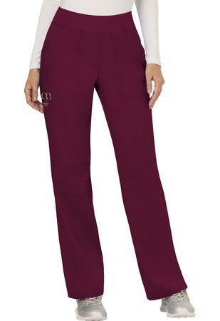 Cherokee Workwear Revolution Mid Rise Straight Leg Pull-on Pant WW110T