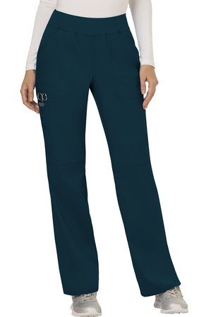 Cherokee Mid Rise Straight Leg Pull-on Pant - WW110