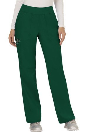 Cherokee Mid Rise Straight Leg Pull-on Pant - WW110