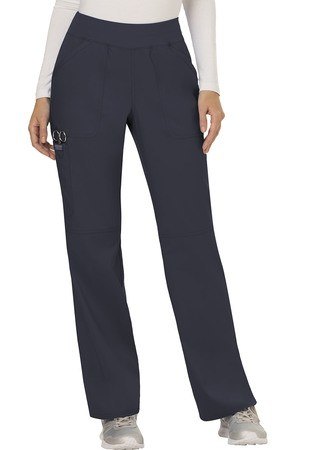 Cherokee Mid Rise Straight Leg Pull-on Pant - WW110