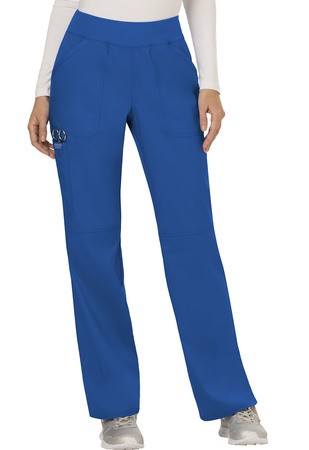 Cherokee Mid Rise Straight Leg Pull-on Pant - WW110